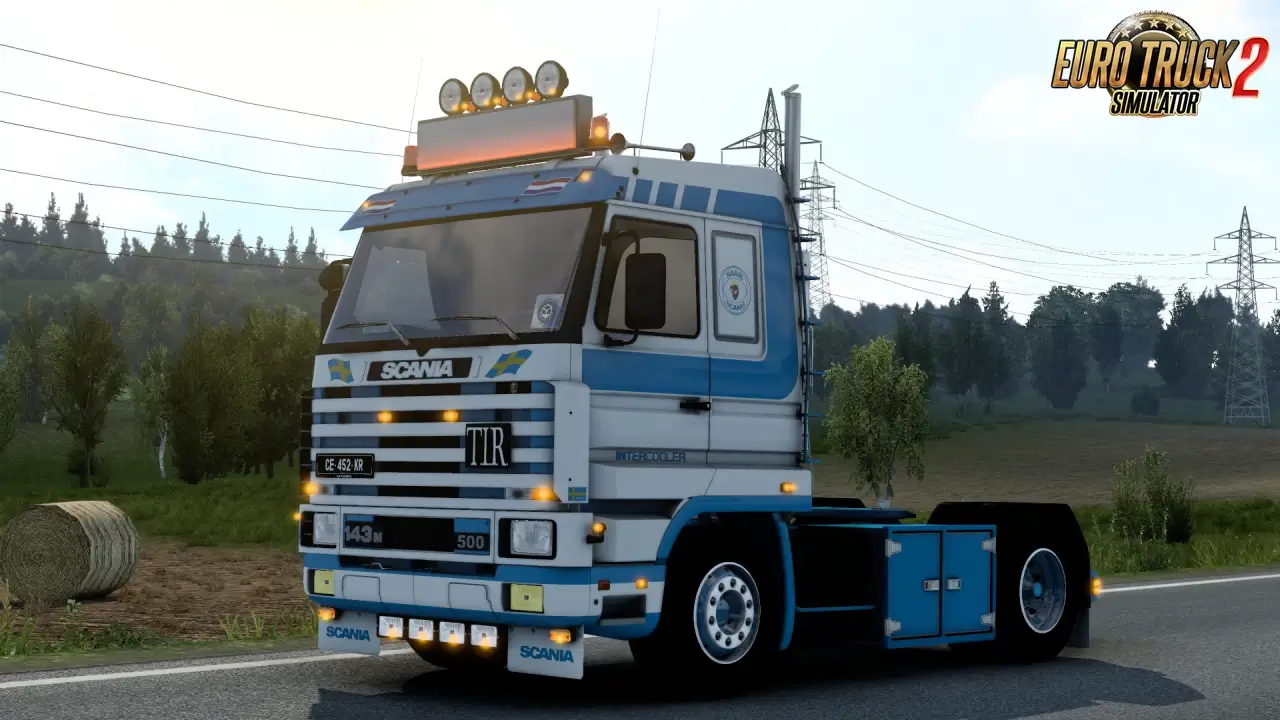 Scania 143M Ex PB KOK + Zn Holland Trailer v1.4 (1.53.x)