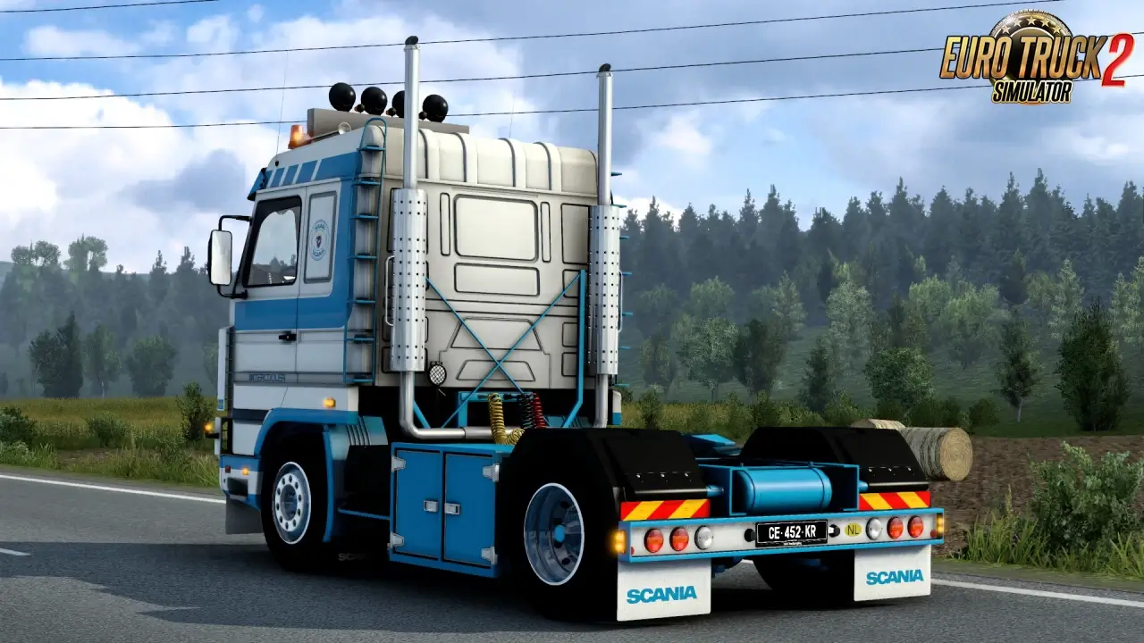 Scania 143M Ex PB KOK + Zn Holland Trailer v1.4 (1.53.x)