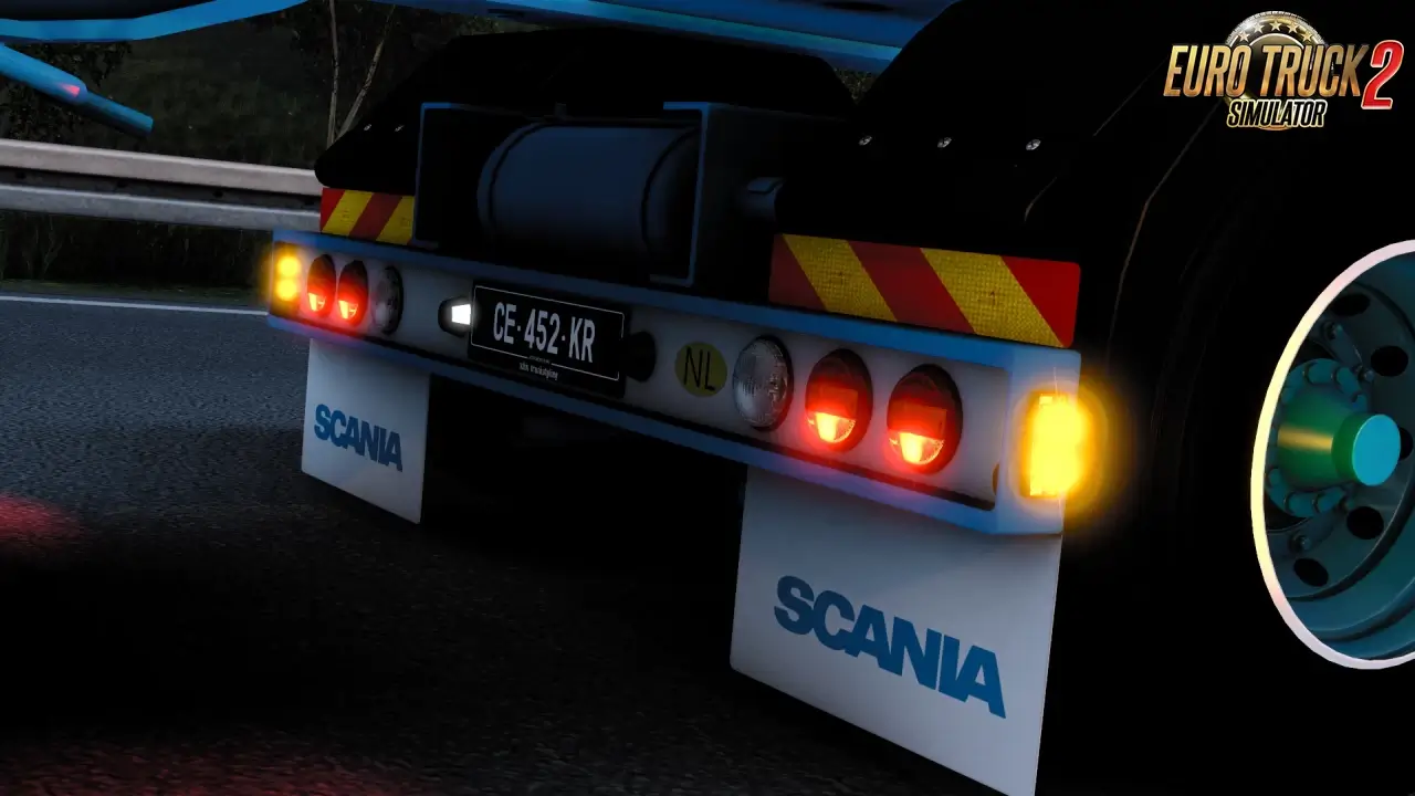 Scania 143M Ex PB KOK + Zn Holland Trailer v1.4 (1.53.x)