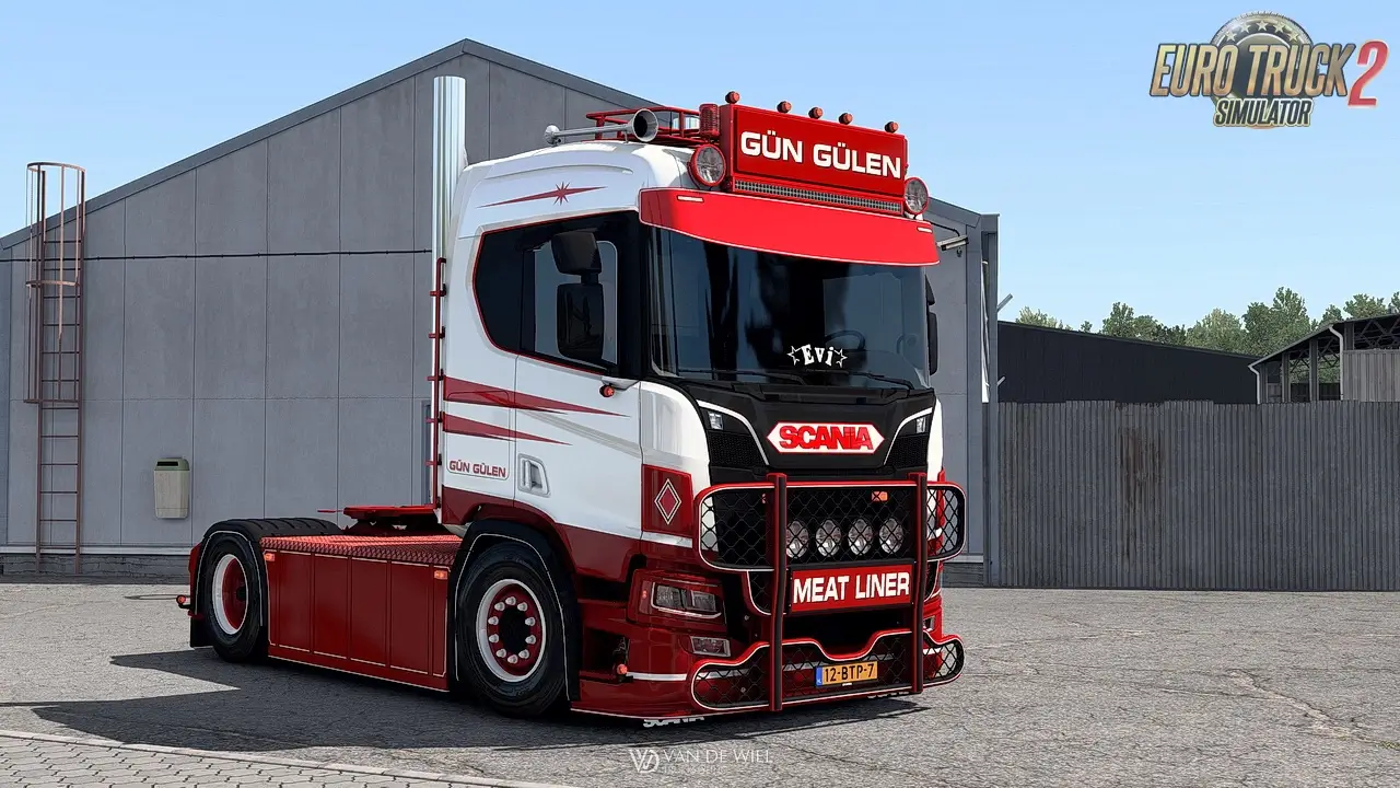 Scania 460R Gün Gülen Edition Truck v3.0 (1.49.x) for ETS2