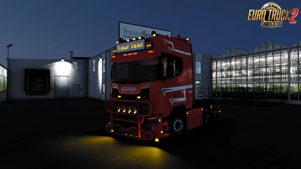 Scania S450 Custom Truck v1.0 By XBX (1.49.x) for ETS2