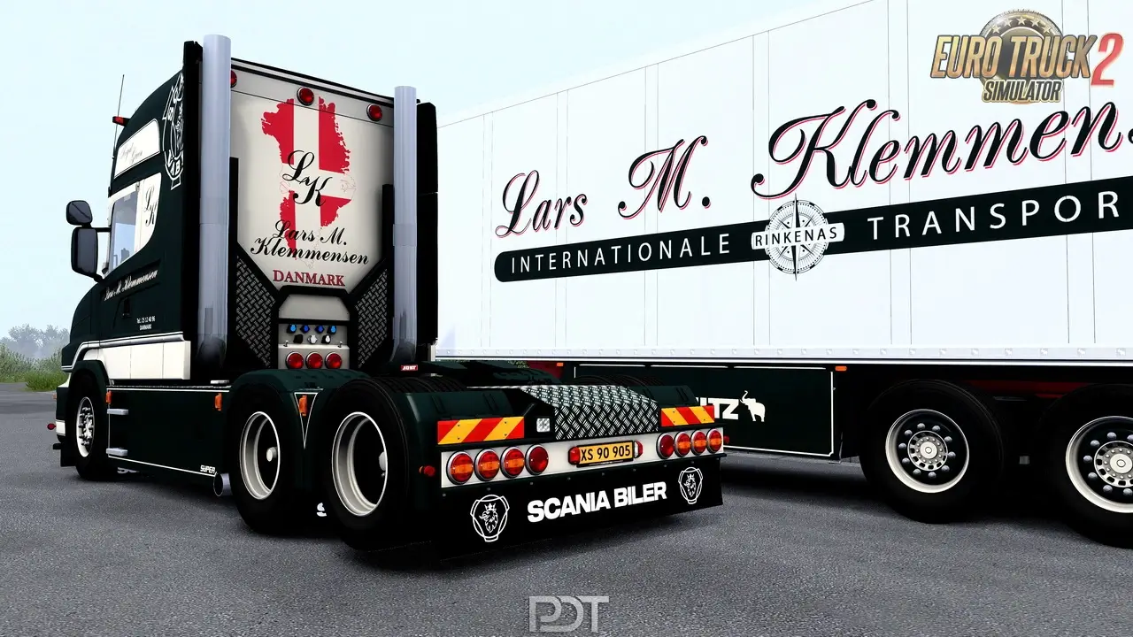 Scania T580 Klemmensen Edition v3.1 (1.50.x) for ETS2