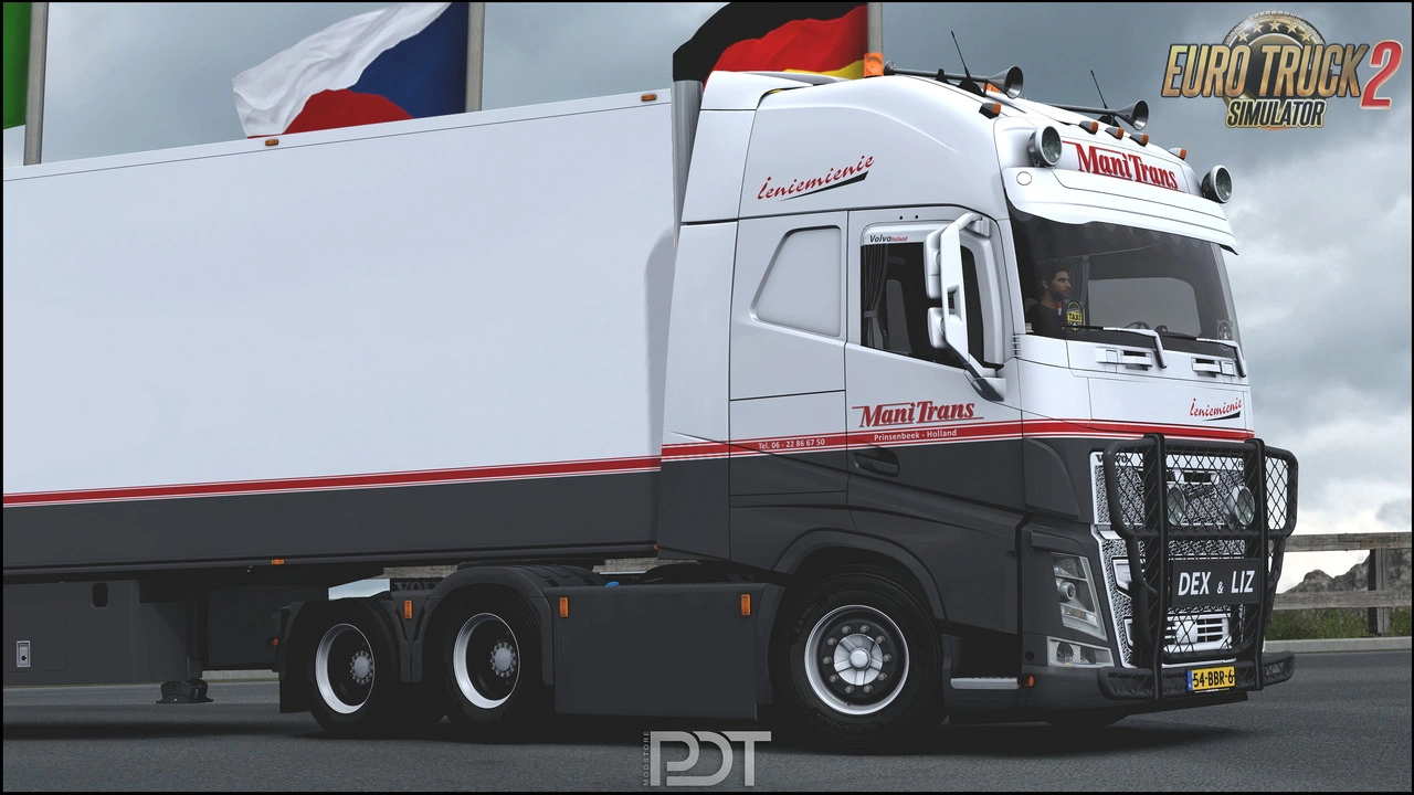 Volvo FH12 ManiTrans Edition + Trailer v4.0 (1.53.x) for ETS2