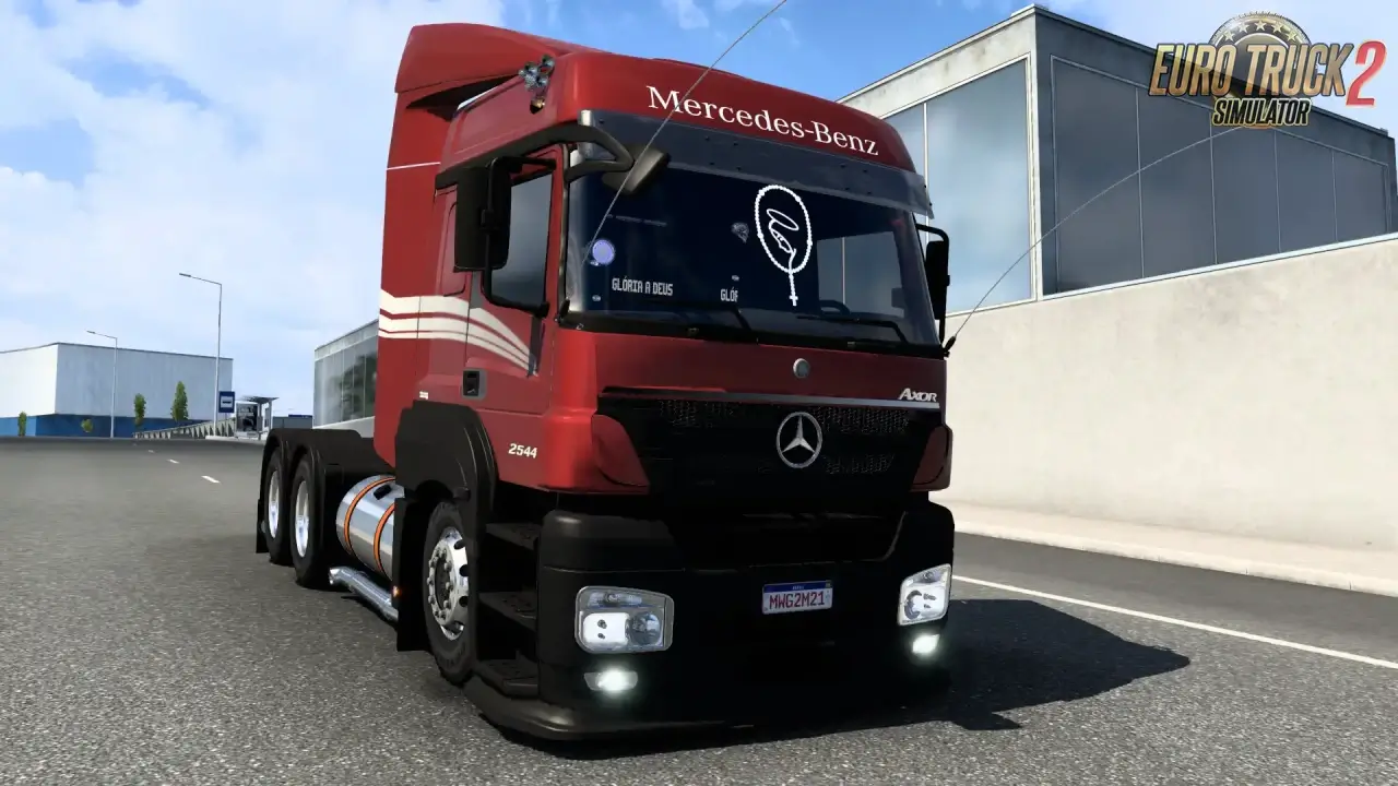 Mercedes Benz Axor 2544 + Interior v2.0 (1.53.x) for ETS2