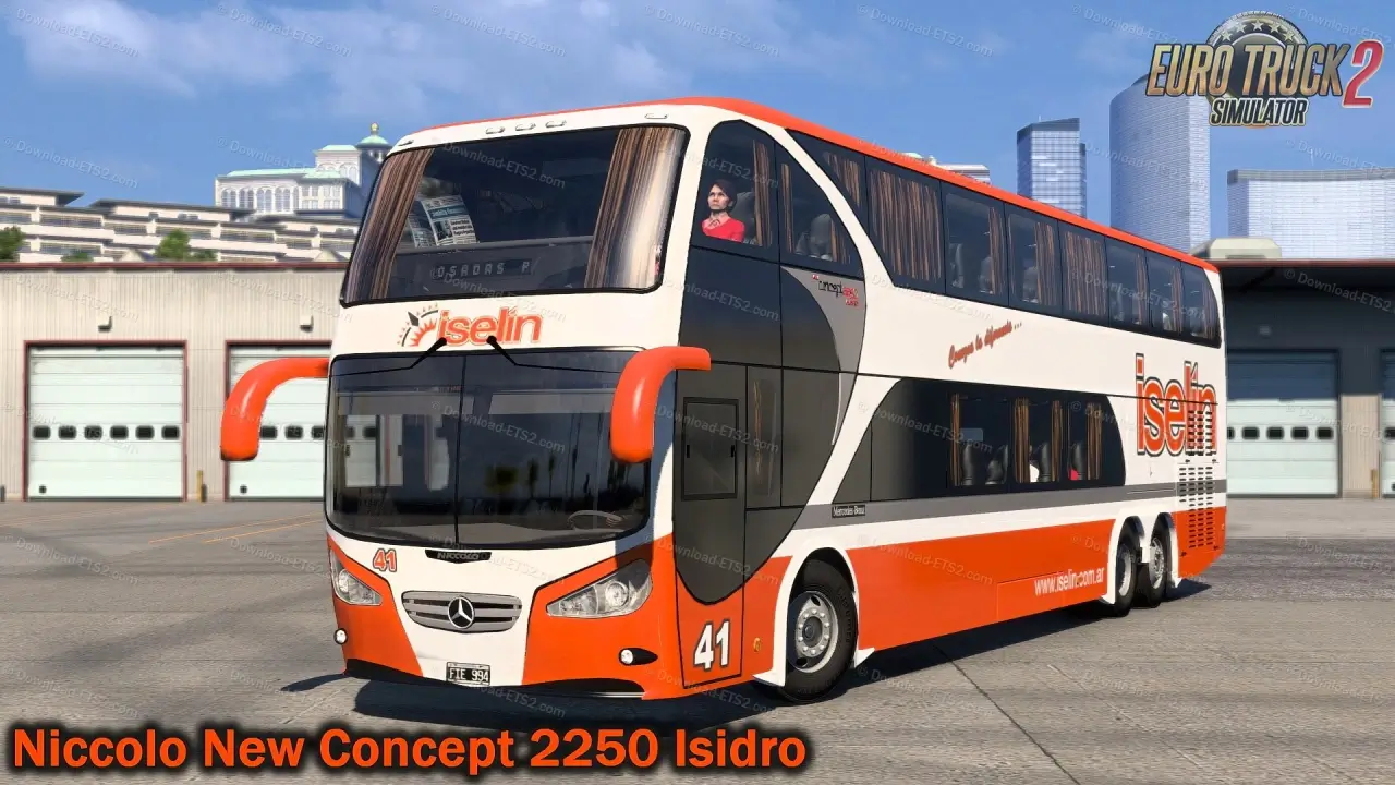 Niccolo New Concept 2250 Isidro Bus v1.3 (1.49.x) for ETS2