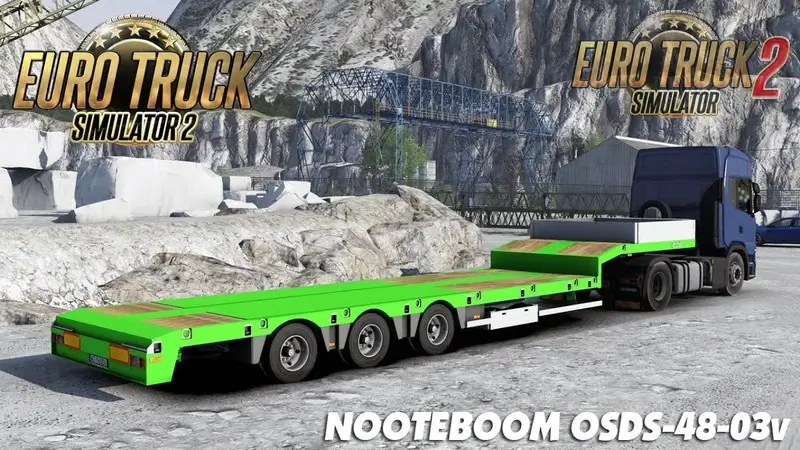 Nooteboom OSDS-48-03VD Trailer v1.2 (1.49.x) for ETS2