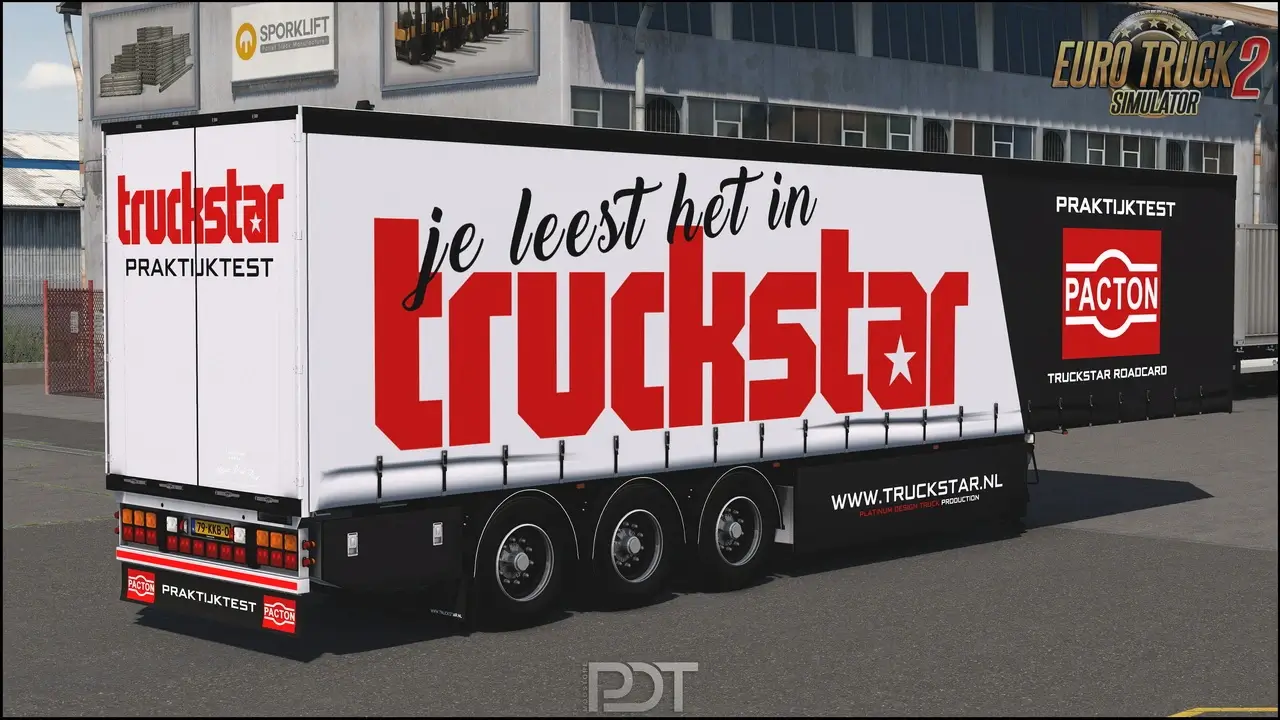 Pacton Truckstar Trailer v7.0 (1.49.x) for ETS2