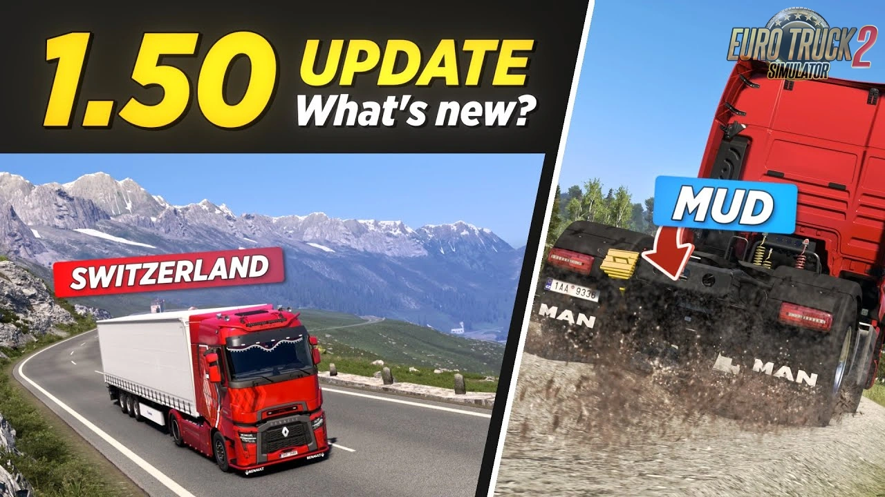 Features and Changes in 1.50 Update - Video ETS2