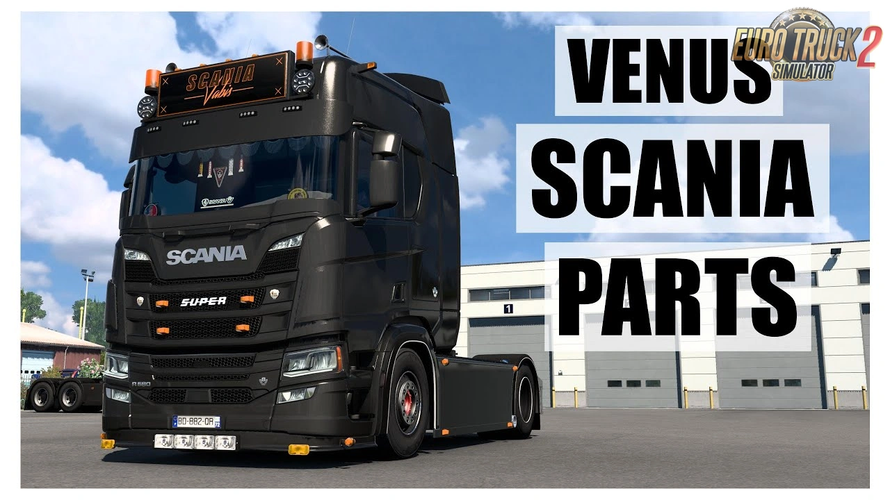 Venus Scania NG Parts v1.2.4 (1.49.x) for ETS2