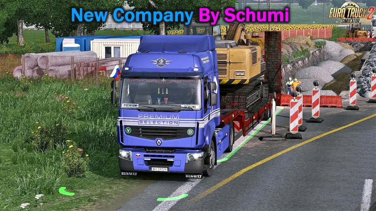 New Company Mod v1.8 By Schumi (1.51.x) for ETS2