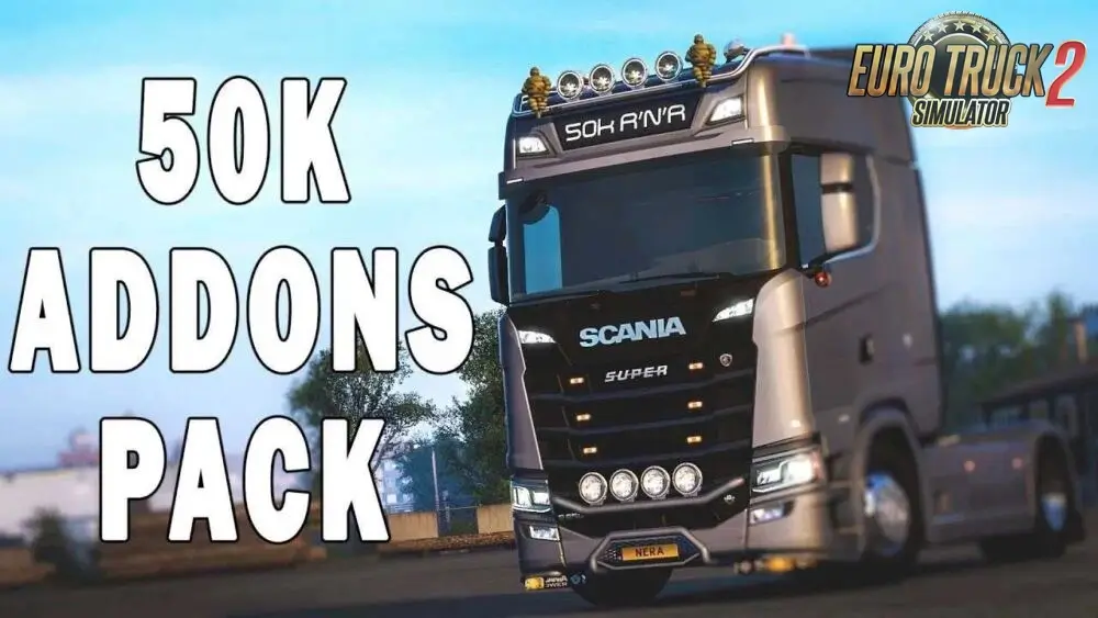 50keda Legendary Addons Pack v3.0.1 (1.53.x) for ETS2