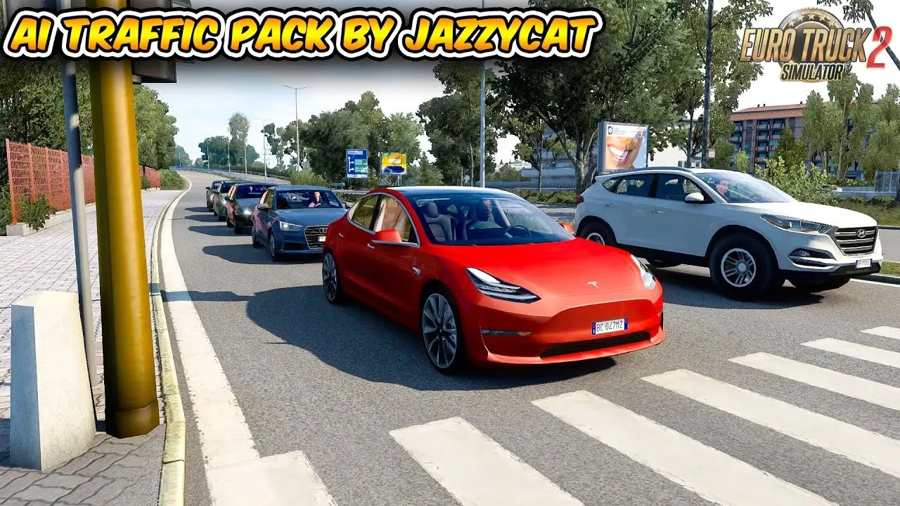 AI Traffic Pack v21.8.5 by Jazzycat (1.53.x) for ETS2