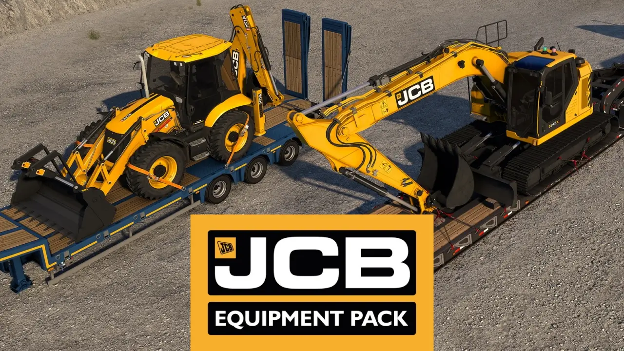 JCB Equipment Pack DLC Released for ATS and ETS2