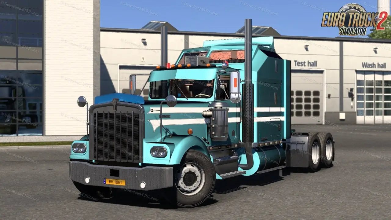 Kenworth W900A Truck + Interior v4.2 (1.50.x) for ETS2