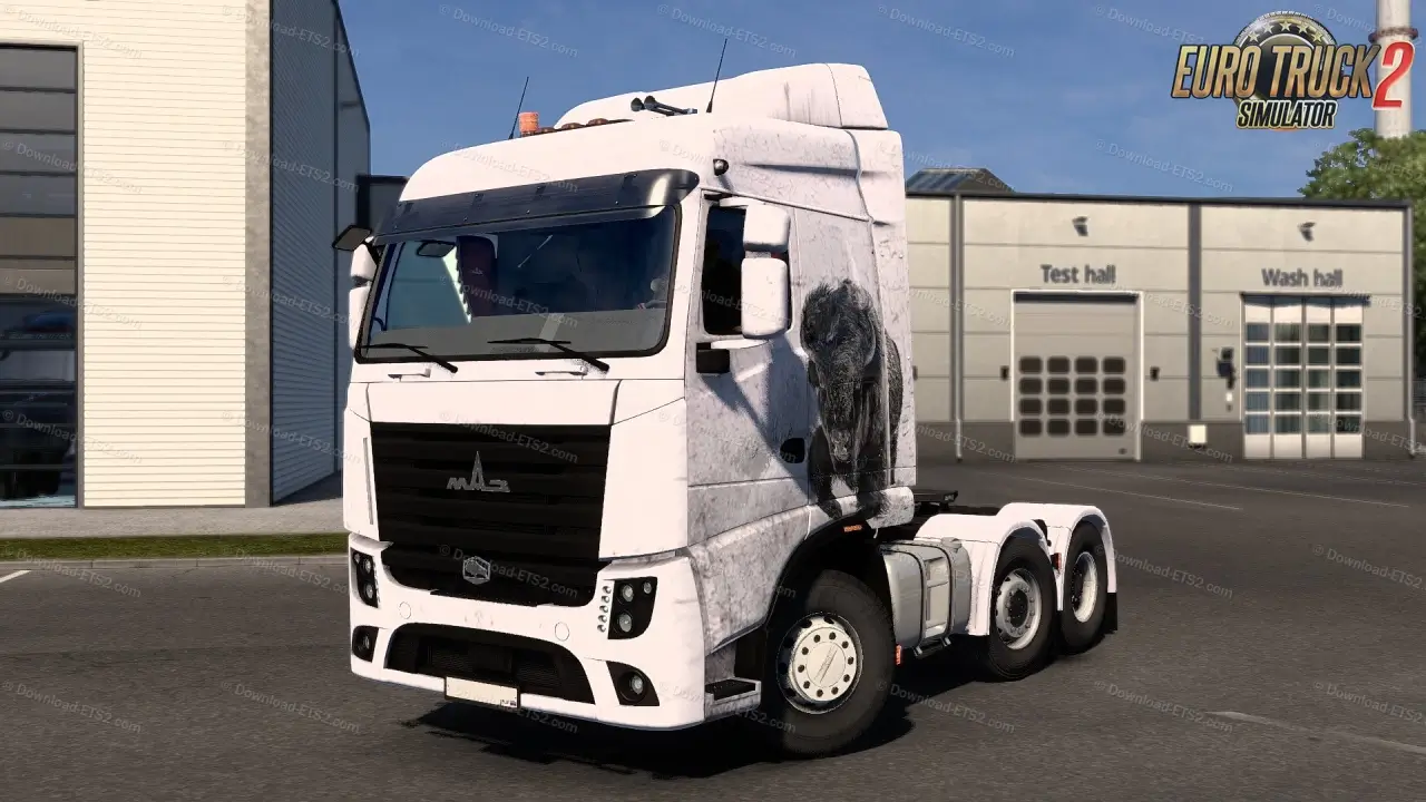 MAZ 5440 М9 Truck + Interior v1.3 (1.52.x) for ETS2