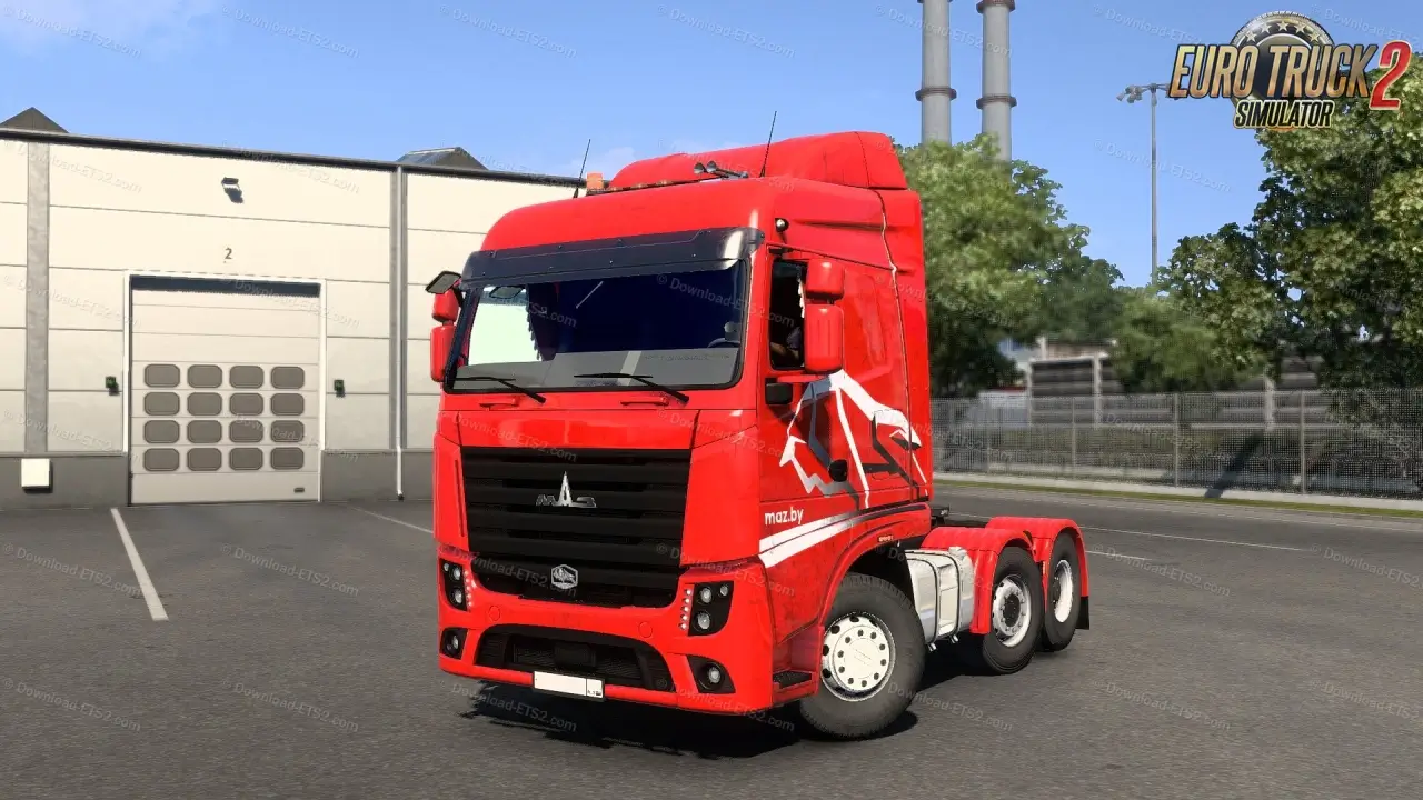MAZ 5440 М9 Truck + Interior v1.3 (1.52.x) for ETS2
