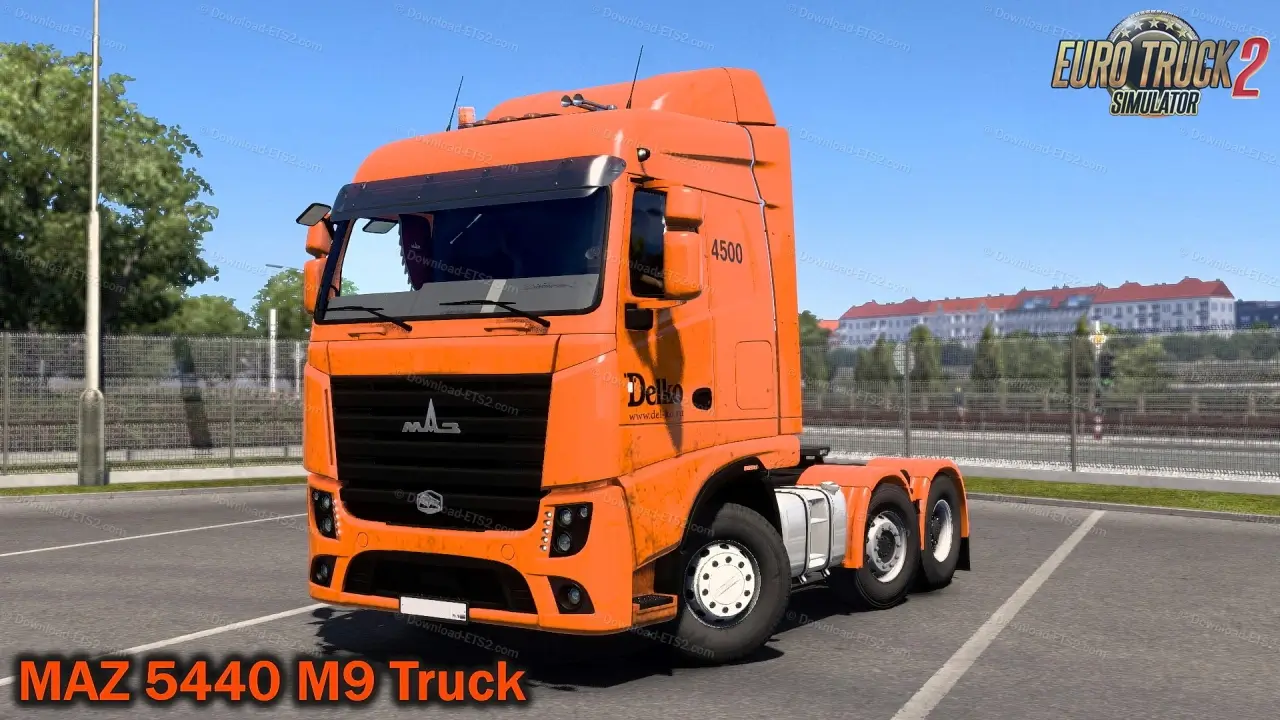 MAZ 5440 М9 Truck + Interior v1.3 (1.52.x) for ETS2