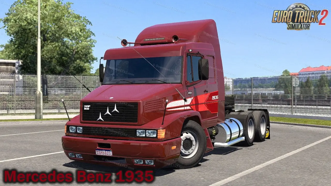 Mercedes Benz 1935 Truck + Interior v1.2 (1.51.x) for ETS2