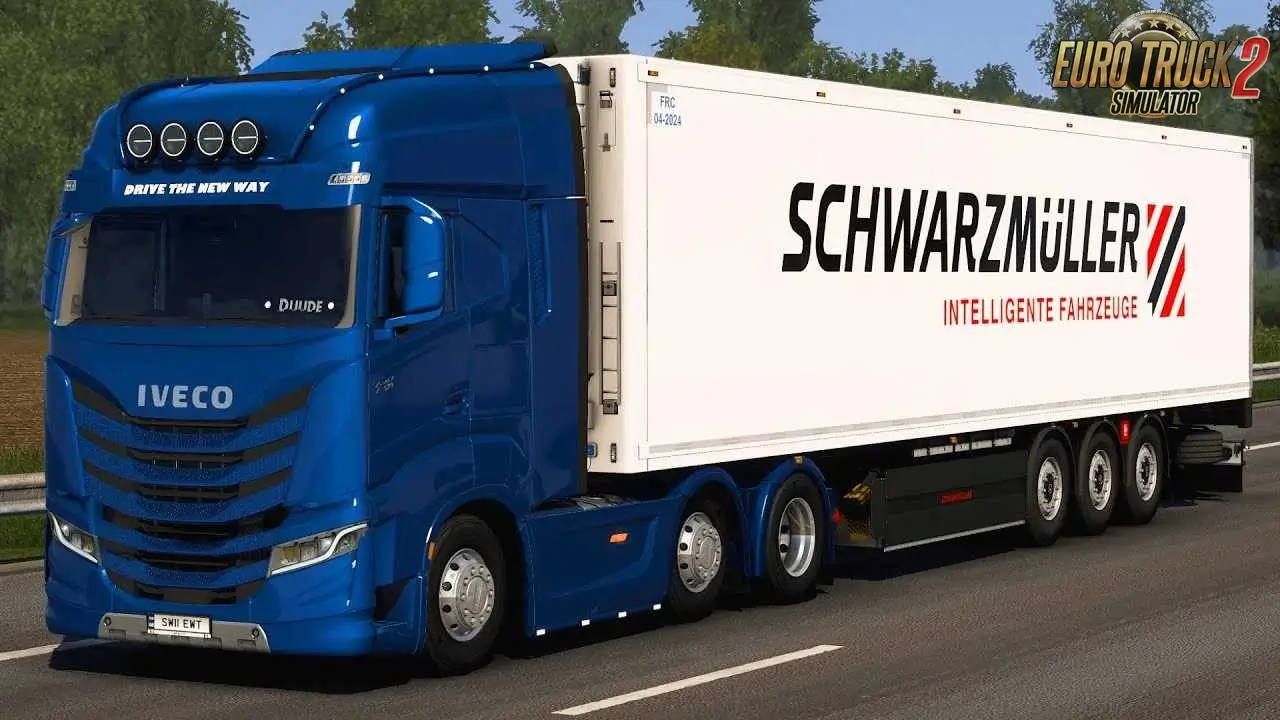H&W Iveco S-Way 2019 Truck v1.3.6 (1.53.x) for ETS2