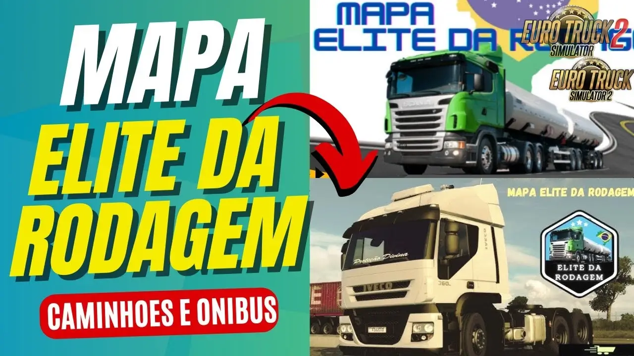 The Elite Road Map v1.5 (1.53.x) for ETS2