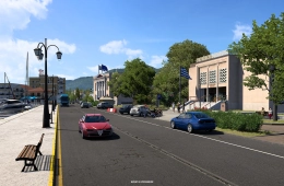 Greece DLC - Mytilene city in Euro Truck Simulator 2