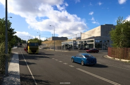 Greece DLC - Mytilene city in Euro Truck Simulator 2