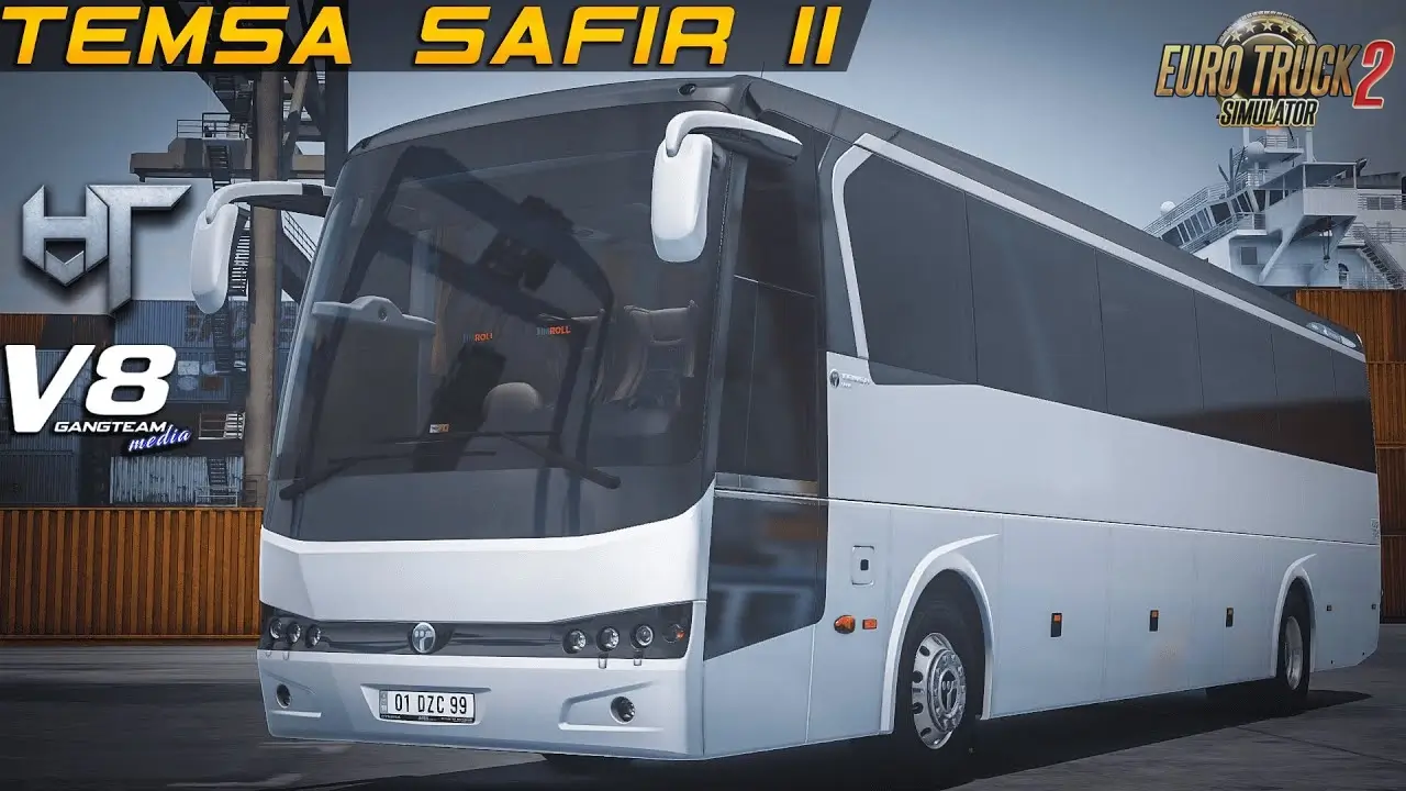 Temsa Safir II Bus + Interior v2.6 (1.51.x) for ETS2