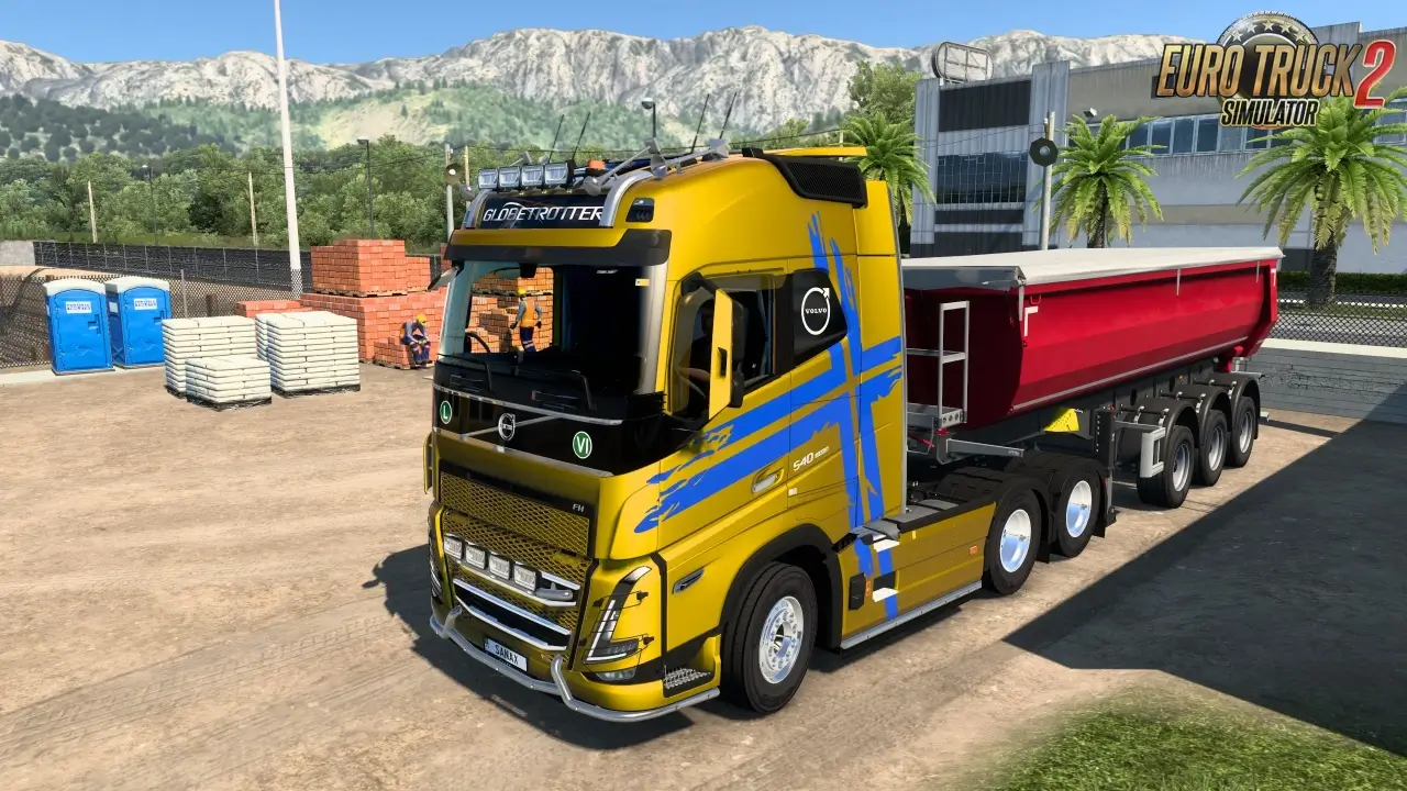 Volvo FH 2022 Premium v1.12 By Sanax (1.55.x) for ETS2