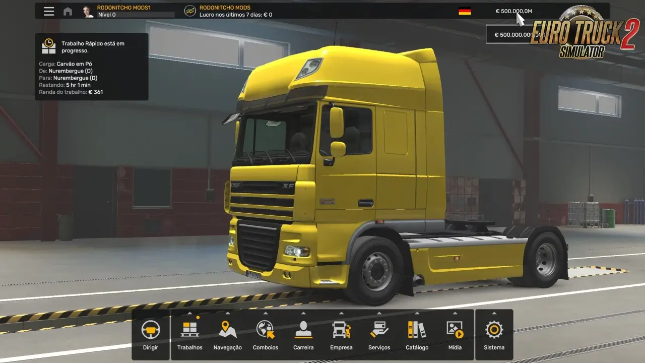 XP And MONEY Mod v1.0 (1.50.x) for ETS2