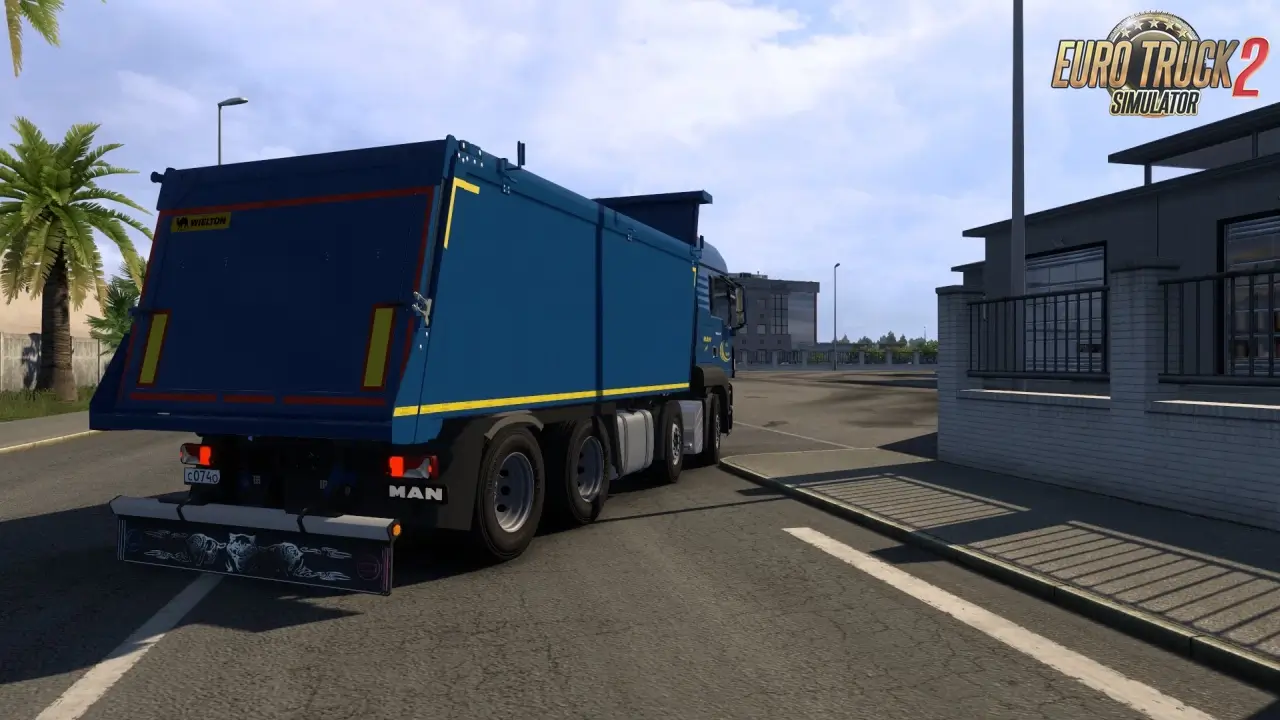 MAN TGS Dump Truck v1.0 (1.50.x) for ETS2