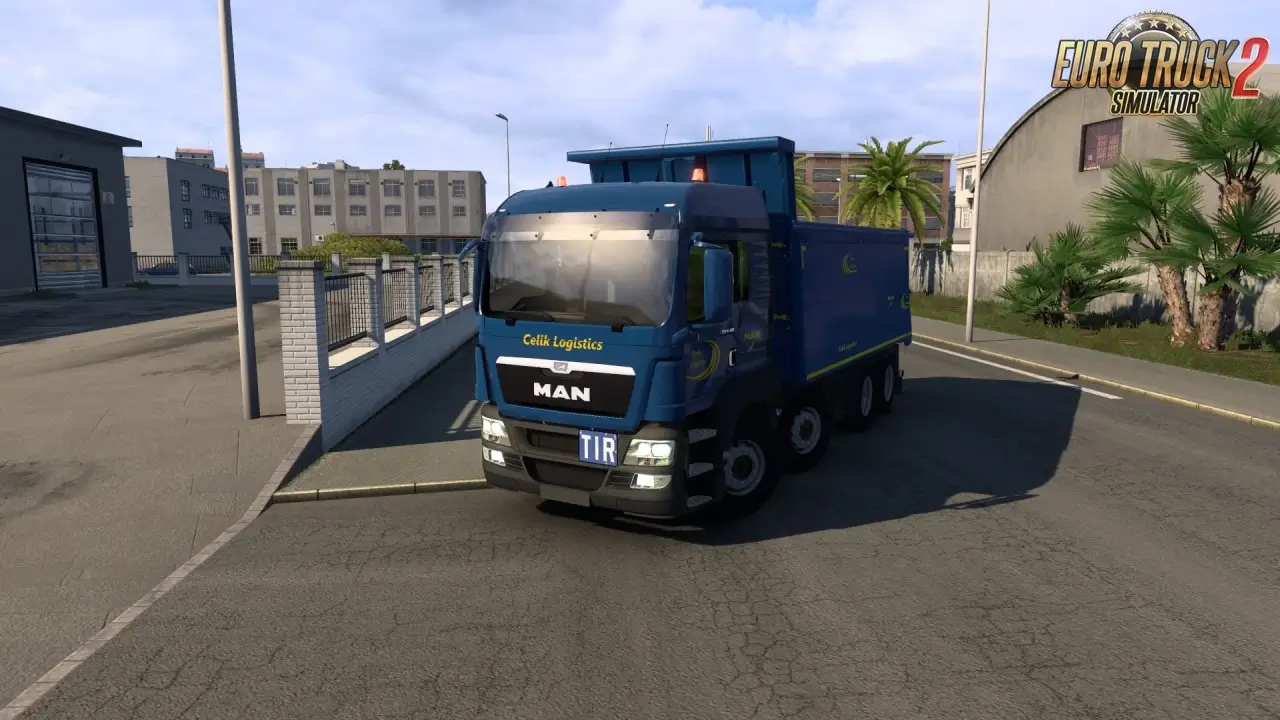MAN TGS Dump Truck v1.0 (1.50.x) for ETS2