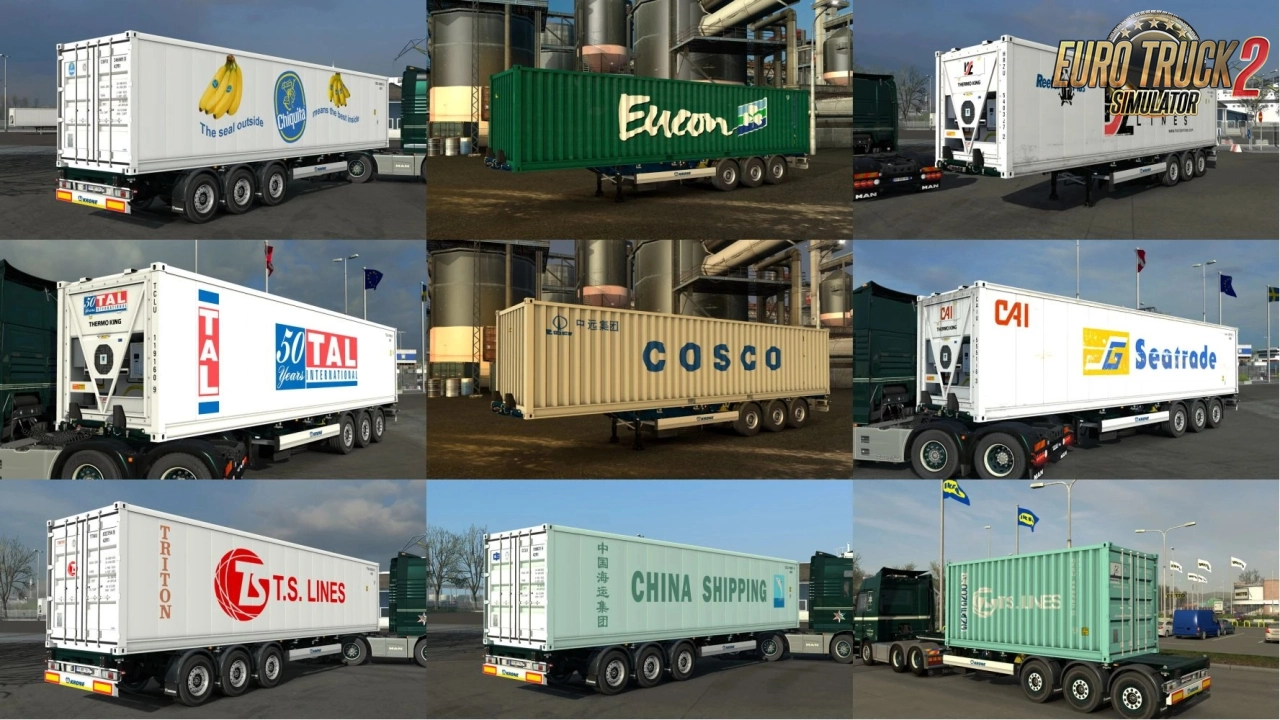 Arnooks SCS Containers Skin Project v20.0 (1.54.x) for ETS2