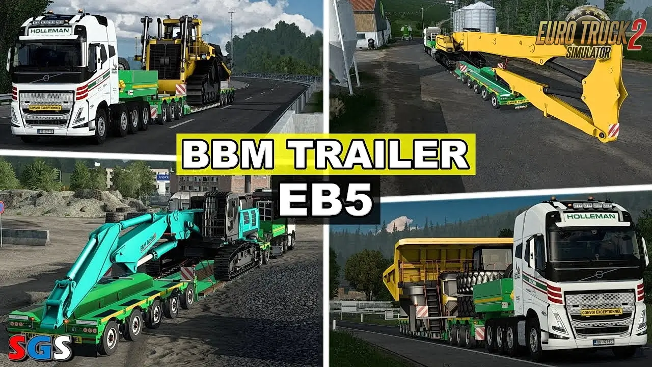 BBM EB5 Trailer v3.4.1 By BBModdings (1.53.x) for ETS2