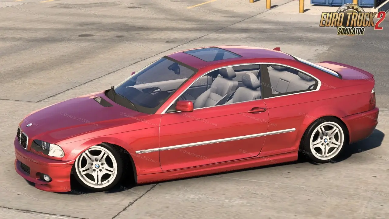 BMW 3 Series E46 + Interior v1.2 (1.54.x) for ETS2