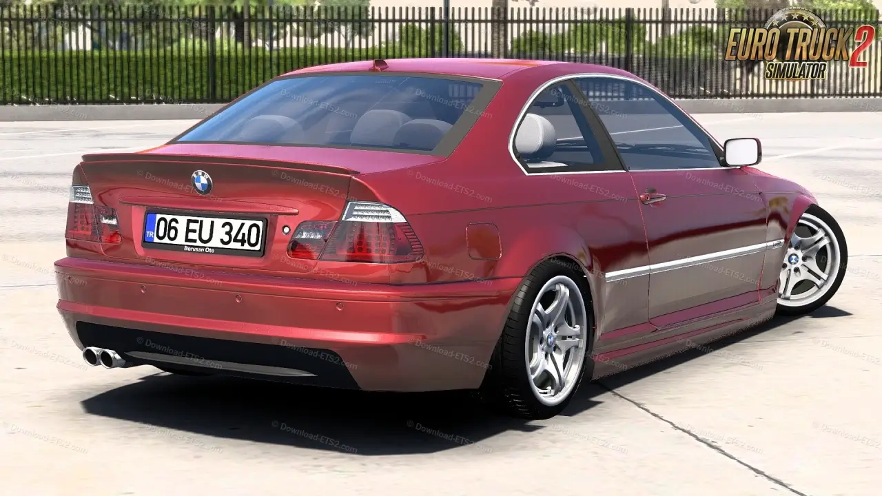 BMW 3 Series E46 + Interior v1.2 (1.54.x) for ETS2