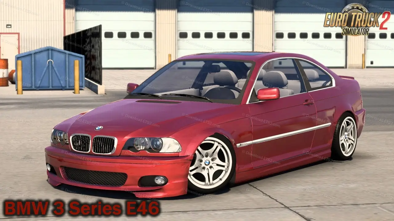 BMW 3 Series E46 + Interior v1.1 (1.50.x) for ETS2