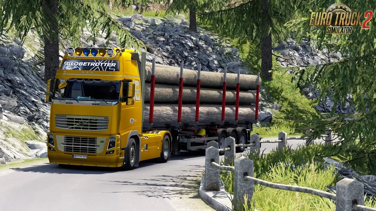 EuRoadNet Map v1.7 by EuRoadNet Team (1.54.x) for ETS2