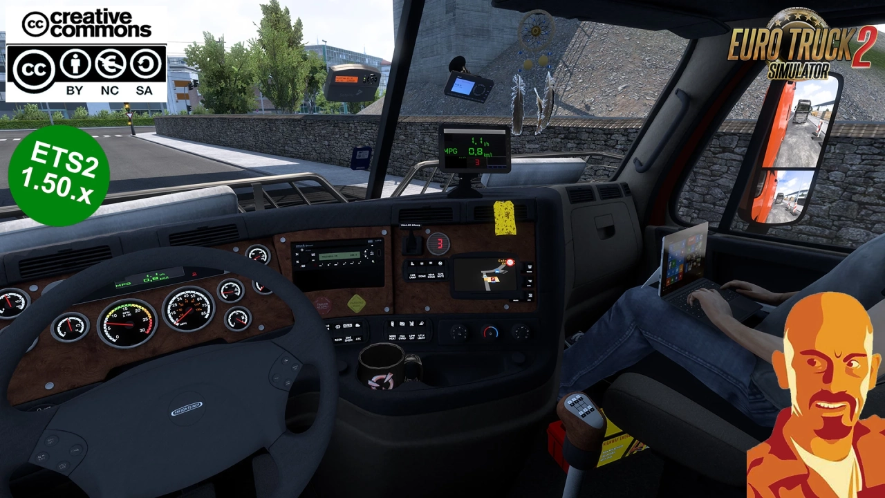 Freightliner Cascadia v4.1 By CyrusTheVirus (1.51.x) for ETS2