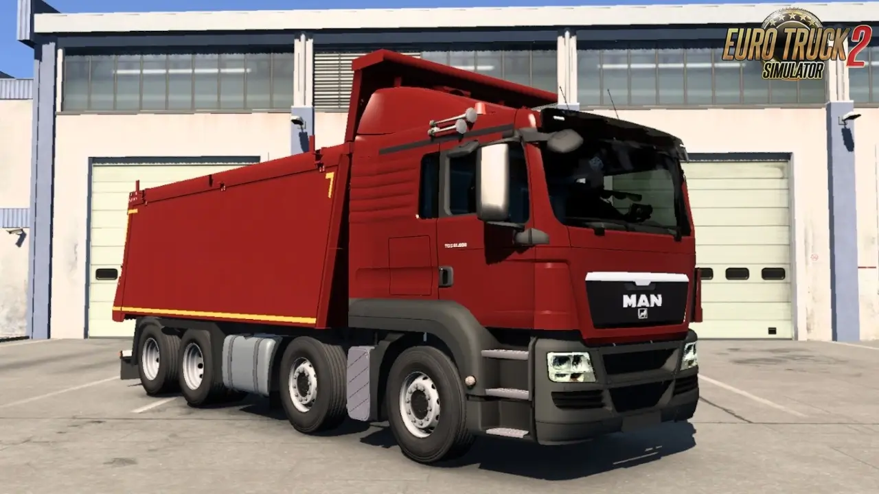 MAN TGS Dump Truck v1.0 (1.50.x) for ETS2