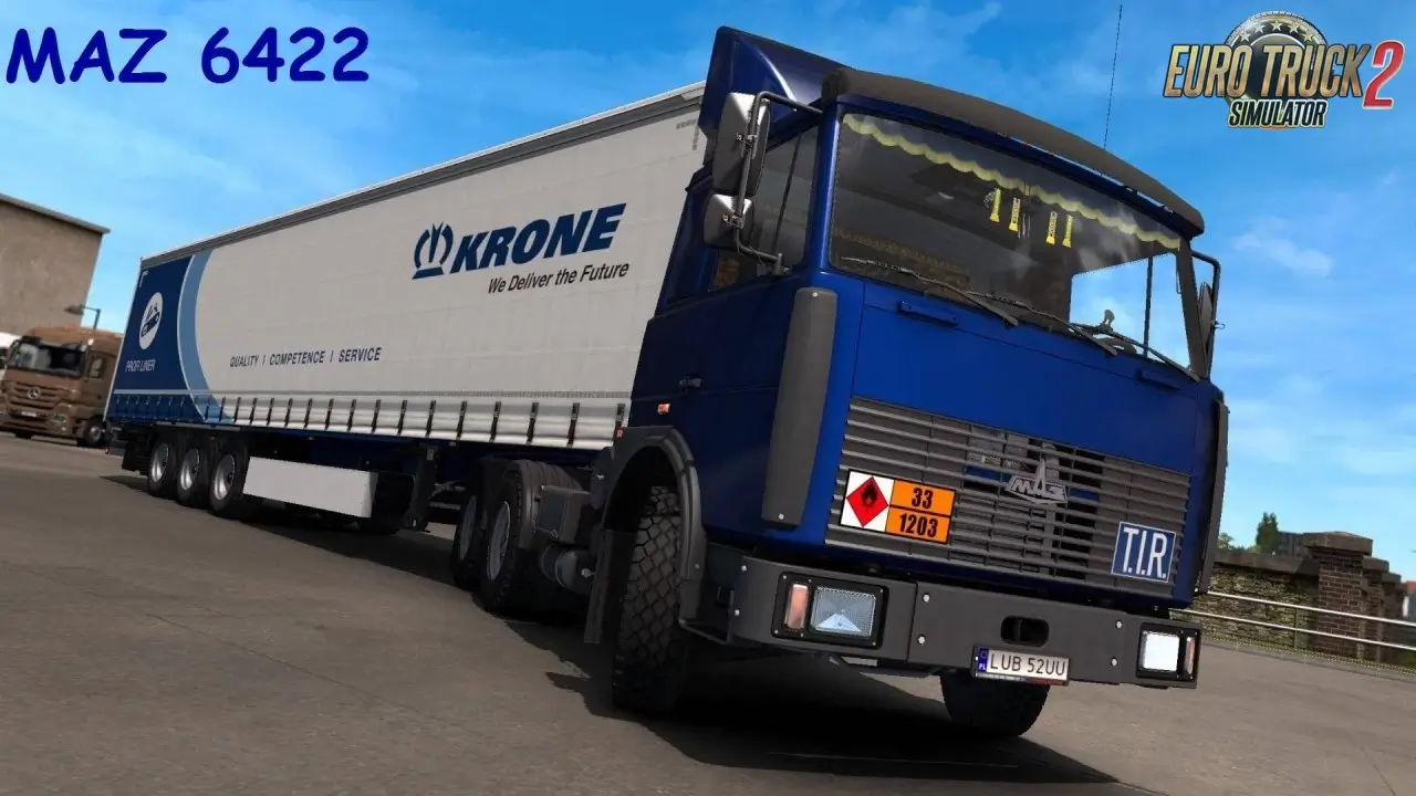 MAZ 6422 1973 Truck + Interior v1.7 (1.50.x) for ETS2