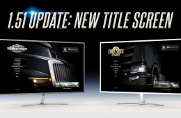 1.51 Update - New Title Screen for ATS and ETS2