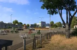 Greece DLC - Trikala city in Euro Truck Simulator 2