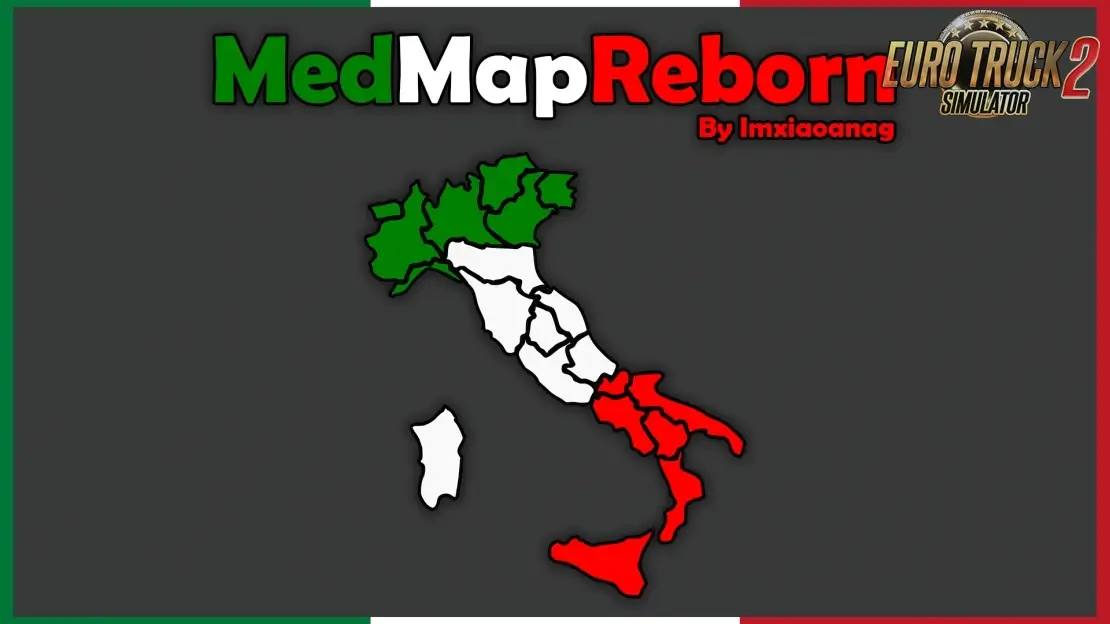 MedMap Reborn v1.51-1.0 (1.51.x) for ETS2