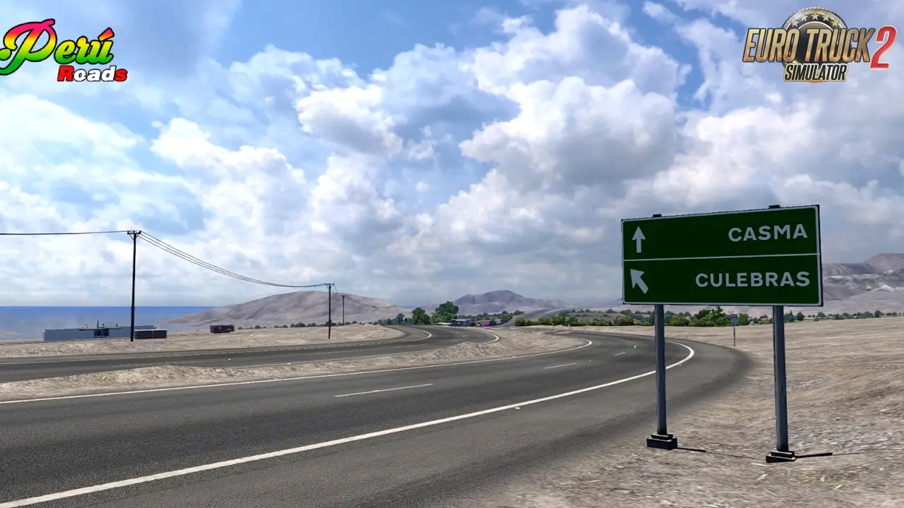 Peru Roads Map v0.8.11 (1.58.x) for ETS2