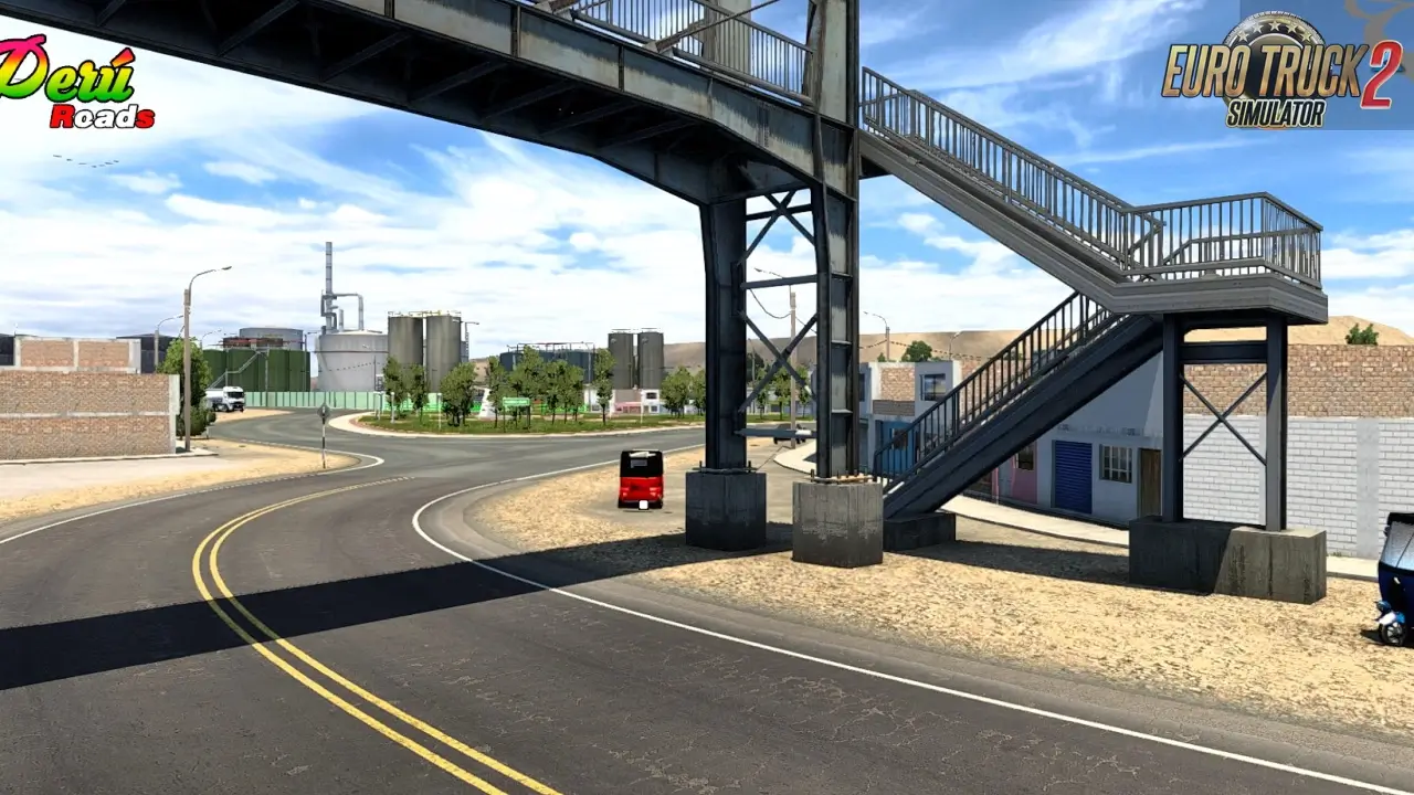 Peru Roads Map v0.8.11 (1.58.x) for ETS2