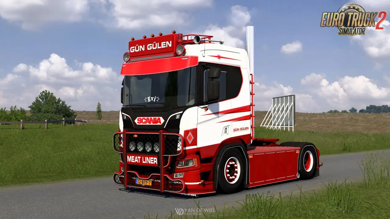 Scania 460R Gün Gülen Edition Truck v4.0 (1.50.x) for ETS2