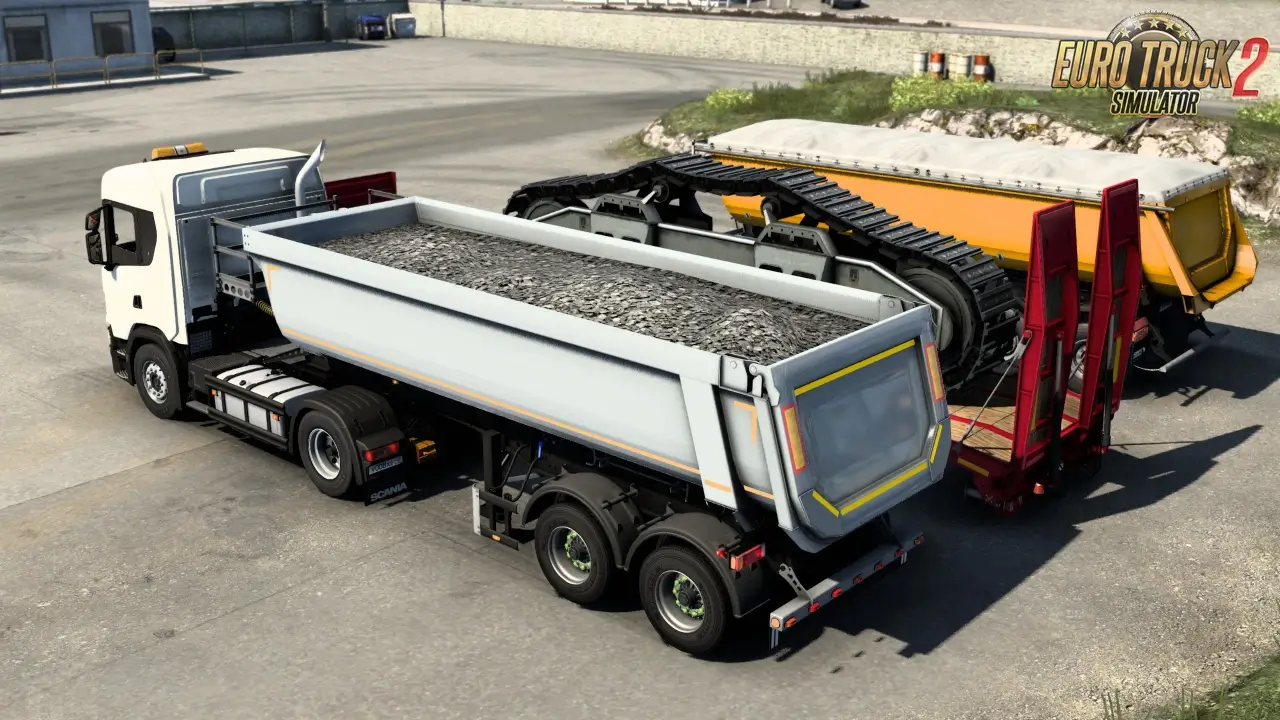 Schmitz Cargobull SKI18 & 24 Tipper Semi-Trailer v1.1 (1.50.x)