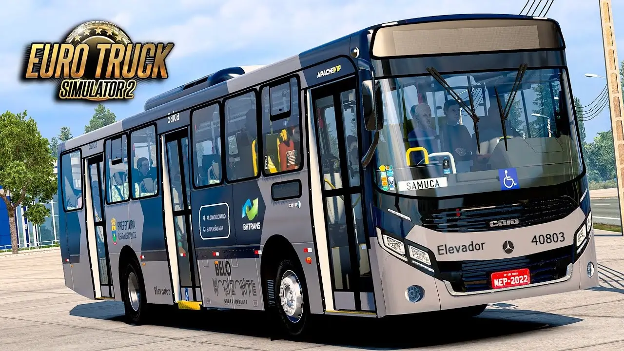 Bus Caio Apache Vip IV Multi-Chassis v3.3 (1.57.x) for ETS2