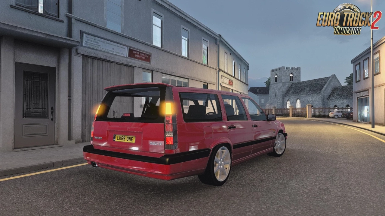 Volvo 850 Estate + Interior v2.8 (1.54.x) for ETS2