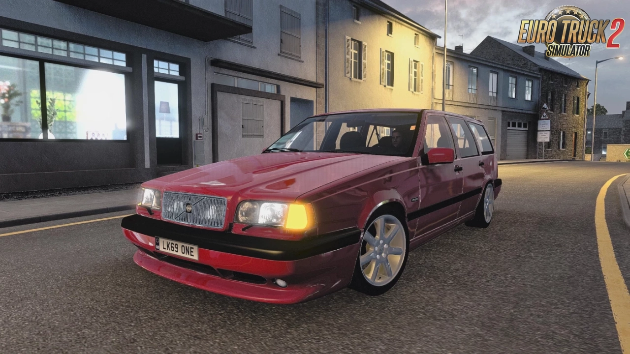 Volvo 850 Estate + Interior v2.8 (1.54.x) for ETS2